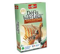 Bioviva- Desafíos Naturaleza Apuesta por Las fortalezas de Tus civilizaciones desaparecidas para Ganar la Batalla-Juego de Cartas-2 a 6 Jugadores-7 años (660549)