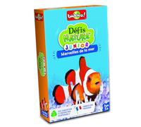 Bioviva- Desafíos Nature Junior Merveilles de la mer Juego de Cartas a Partir de 5 años, Color no. (280242)