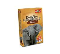 Bioviva- Juego de Cartas Desafíos Naturaleza Africa, Color (Asmodee DES07ES)