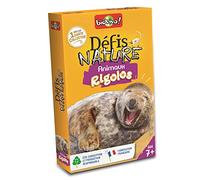 Bioviva- Desafíos de la Naturaleza Animaux Nature Challenges Juego de Cartas de Animales Divertidos, Multicolor, Talla única (200554)