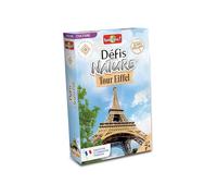 Bioviva - Retos Nature - Torre Eiffel - Juego de Cartas Infantil - Batalla Theme Monuments de París - Desde 7 años - 2 a 6 Jugadores - Fabricado en Francia