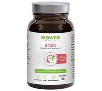 Biowen Q-folic, Ácido fólico metilado (5-MTHF) - 90 cápsulas