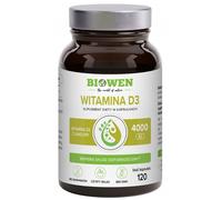 Biowen Vitamina D3 4000 UI - 120 cápsulas