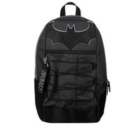 Bioworld Backpack, Mochila DC Comics Batman Unisex Adulto, Negro Y Gris, L