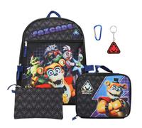 Bioworld Five Nights At Freddy's Security Breach Fazcade Youth - Juego de mochila de 5 piezas