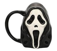 Bioworld Ghost Face - Taza de cerámica esculpida de 473 ml