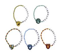 Bioworld Harry Potter Hogwarts Houses Friendship Tradesies - Juego de pulseras