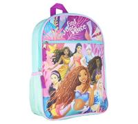 Bioworld La Sirenita Mochila de acción en vivo | Ariel Find Your Voice Shimmer - Mochila de 40.6 cm