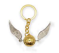Bioworld Llavero 3D de Harry Potter Quidditch Golden Snitch, dorado, talla única