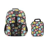 Bioworld Pokemon All-Over Print - Juego de 2 piezas de mochila y funda de utilidad de 16 pulgadas para la escuela y viajes para niños