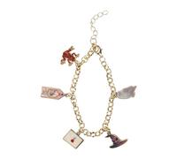 Bioworld Pulsera de Harry Potter con múltiples encantos, one_size, Zinc