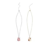 Bioworld Squishmallows - Juego de 2 collares de amistad con diseño de vaca Ronnie