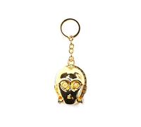 Bioworld Star Wars C-3Po - Llavero de metal con colgante en 3D, color dorado (Ke131001Stw) 16 cm