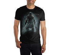 Bioworld The Elder Scrolls V: Skyrim - Camiseta para hombre, color negro