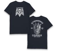 Bioworld Warhammer 40,000 Space Wolves Eco Wash - Camiseta para adultos, azul, XXL