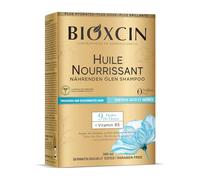 Bioxcin Champú nutritivo con aceites nutritivos, para cabello seco y dañado, con 9 aceites florales y vitamina B5-300 ml