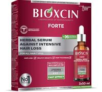 Bioxcin Forte Suero Vegetal 3 x 50 ml - Contra la fuerte caída del cabello - Para un crecimiento fuerte y denso del cabello - Con BioComplex B11