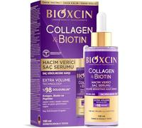 BIOXCIN Sérum para el cabello contra la caída del cabello, colágeno y biotina para cabello fino y fino, más volumen y estructura del cabello más fuerte, con BioComplex B11, cuidado del cuero cabelludo