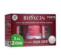 Bioxsine Serum Forte Serum Spray Vegetal para la caída severa del cabello - para mujeres y hombres | con champú vegetal para acelerar el crecimiento del cabello | 60 ml