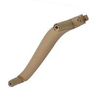 BIPANO Manija de puerta interior coche, cubierta embellecedora tirar del Panel izquierdo y derecho, para Bmw F15, para X5 13-18 F16, para X6 14-19 moldura de manija interior(Beige Right)