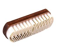 biped Cepillo para cuero de nubuc y cuero gamuza - Cepillo de madera crepe - Classic Edition z2445
