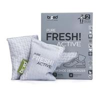 biped FRESH! ACTIVE - Desodorante para zapatos con carbón activo de bambú - cojín aromático o versión PURE sin aceites - contra el sudor y el mal olor, efecto secado z2926(PURE)