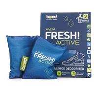 biped FRESH! ACTIVE - Desodorante para zapatos con carbón activo de bambú - cojín aromático o versión PURE sin aceites - contra el sudor y el mal olor, efecto secado z2926(AQUA)