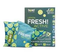 biped FRESH! ACTIVE - Desodorante para zapatos con carbón activo de bambú - cojín aromático o versión PURE sin aceites - contra el sudor y el mal olor, efecto secado z2926(LEMON)