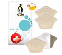 biped HEALTH 2 pares de taloneras para zapatos demasiado grandes y dolor en el talón - taloneras autoadhesivas para cortes - prevención de ampollas y rozaduras z2802(beige,5mm)