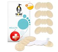 biped HEALTH 3 pares de taloneras para zapatos demasiado grandes - protectores de talón con nudos - taloneras autoadhesivas para evitar ampollas y rozaduras z2804(beige,3mm)