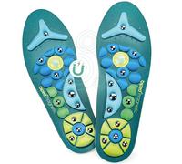biped Original Magnetic Plantar Insoles for Men & Women - Arch Support for Work Shoes and Casual Shoes - Also for Plantar Fasciitis, Flat Feet and Foot Massage z2930(L = 44-47)