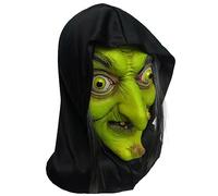 Bipily Halloween Bruja Mascara Latex,Mascara para Disfraces de Carnaval,Accesorio para Disfraz Carnaval o Halloween,Accesorio para Disfraz de Cuento de Hadas