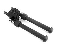 Bipod Unique 360° Rotating Adjustable Height Bi Pods for Rifles, Quick Removable Foldable Portable Shooting Sticks for Hunting Rifles Stability, and Target Shooting