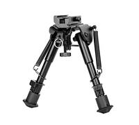 Bípodes para Rifle, bípode Extensible, bípode táctico Ajustable de 6 a 9 Pulgadas con Soporte para Correa