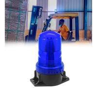 Biqing 1PC Luz de Baliza de Advertencia LED Azul,30LED Luces de Advertencia Estroboscópicas 12V 24V Luz Rotativa de Advertencia Estroboscopica para Autobús escolar Tractor Excavadoras Camión