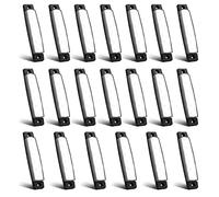Biqing 20 X Luces de marcador lateral de LED Blanco,Indicadores de posición 12V Impermeable Lámparas laterales led para camión remolque Lorry Cab Bus Barco Tractor autocaravana