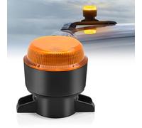 Biqing Luz LED de advertencia ámbar, 24 V, luces estroboscópicas de emergencia para montacargas, luces intermitentes de advertencia de seguridad, UTV, autobús