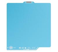 BIQU CryoGrip Pro Frostbite Panda Build Placa para Bambu-Lab P2S/P1S/P1P/X1C/X1E/A1, Habitación Temperatura Imprimir Fría Placa 257x257mm, Doble Lateral Grosero Texturado Primavera Acero Hoja