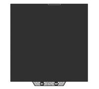 BIQU CryoGrip Pro Glacier Panda Build Plate para impresora 3D K2 Plus, 370 x 370 mm, doble cara, fina texturada, chapa de acero