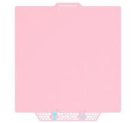 BIQU CryoGrip Pro Glacier-Pink Panda Build Plate, Double Sided Spring Steel Sheet for Bambu-Lab P1S P1P X1C X1E A1 3D Printers, Upgrade Build Plate, Firm Adhesion, 257x257mm