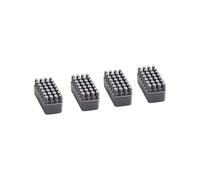 BIQU Juego de 4 Cepillos de Silicona de Repuesto, Compatibles con Boquillas Panda Brush PX, Limpiador de Hotend y Piezas de Impresora 3D para Bambu
