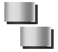BIQU Pack of 2 3D Printer Platform, Flexible Steel Building Plate 140 x 84 mm Steel Building Plate with Magnetic Sticker for Saturn Resin 3D Printer…