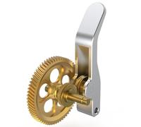 BIQU Panda Claw Extrusora Engranaje para Bambu-Lab A1/A1 Mini 3D Impresora 3D, Engranaje Extrusor Dorado RNC Nano Recubierto Flujo Más Suave y Más Uniforme, Mayor Vida útil