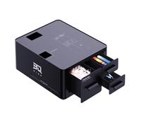BIQU Panda Den Caja Almacenamiento Residuos Filamento para Bambu-Lab P1S/P1P/X1C/X1E/A1/A1 Mini, Colección Sistema Caída Directa, Cajones Almacenamiento Herramientas Dobles Con Acero Premium