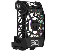 BIQU Panda Jet Pack V2.0 Negro Carcasa con Iluminación RGB para impresora 3D Bambu-Lab P1P/P1S/X1C/X1E