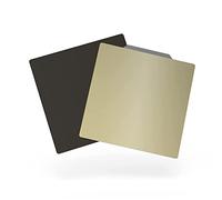 BIQU Placa PEI Lisa para AD5M/5M Pro/K1/K1C/Ender-3 V3 SE/V2/V2 Neo/S1 Pro | Para Ender-5/Kobra 2 Pro/Neptune 4/3 Pro/SV05/06/07 Impresora 3D, 250x250mm Plancha de Acero Flexible