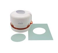 Bira Craft 1 5/8" x 2 5/16" Oval Magnetic Punch - Anywhere, Everywhere Window Frame Punch for Paper Crafting Scrapbooking