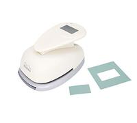 Bira - Perforadora de papel para manualidades, diseño de palanca rectangular de 1-3/4 x 15/16 pulgadas