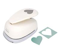 Bira - Perforadora extragrande de 3.5 pulgadas con 7 palancas de acción de corazón, para manualidades de papel, álbumes de recortes, tarjetas, artes