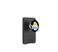 Birb Scritch a su Propio Riesgo Funny Lutino Cockatiel PopSockets PopWallet para MagSafe